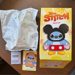 Popmart Stitch Adventure Series Vinyl Plush Pendant - Simba Stitch NEW